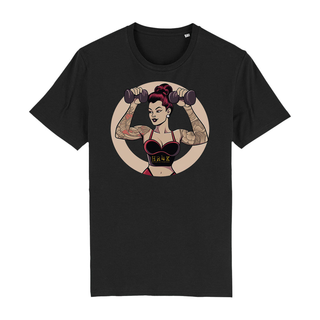 HR4K Pumping Iron Pin-Up