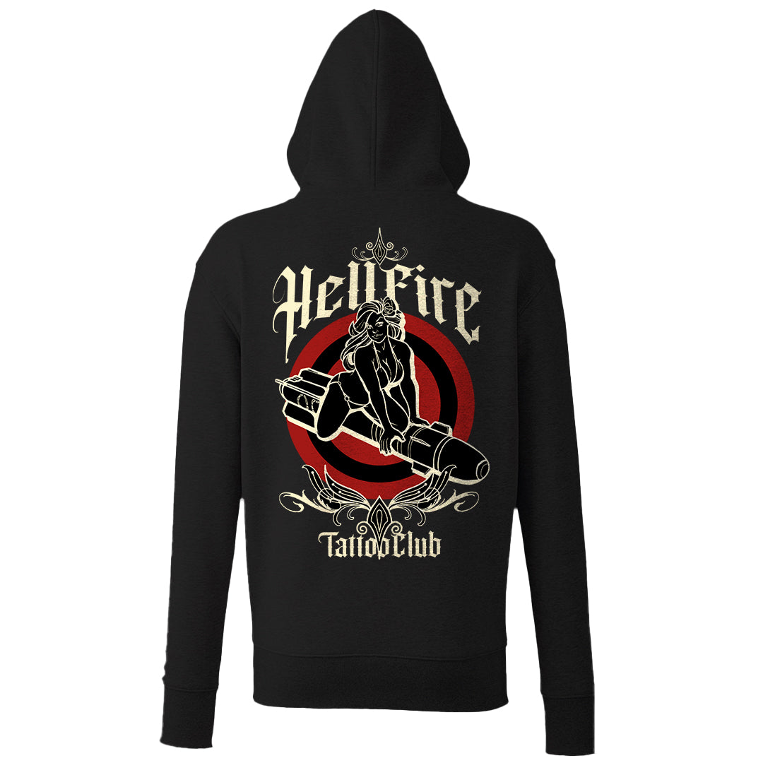 Hellfire Tattoo Club - Pinup Hoodie