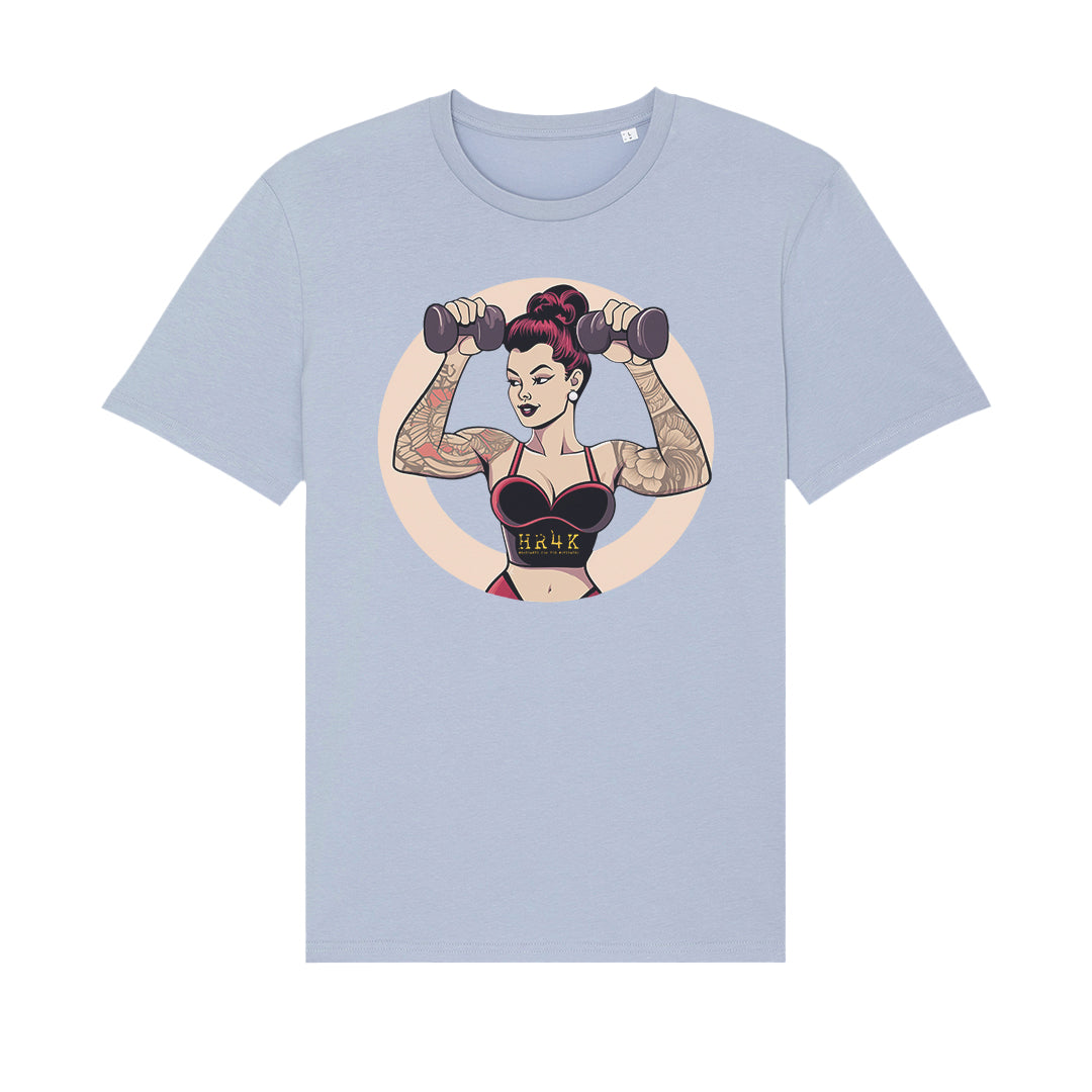 HR4K Pumping Iron Pin-Up