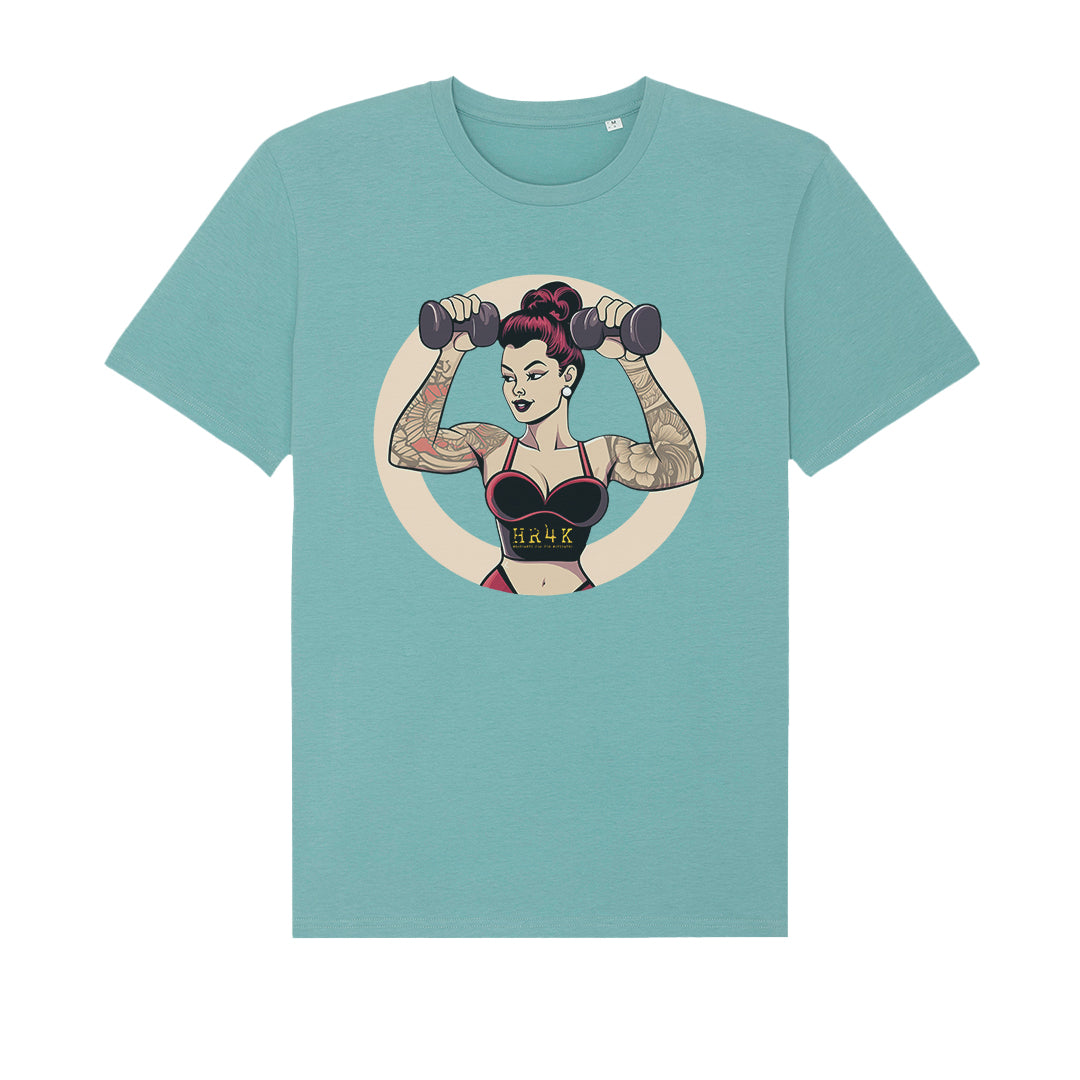HR4K Pumping Iron Pin-Up