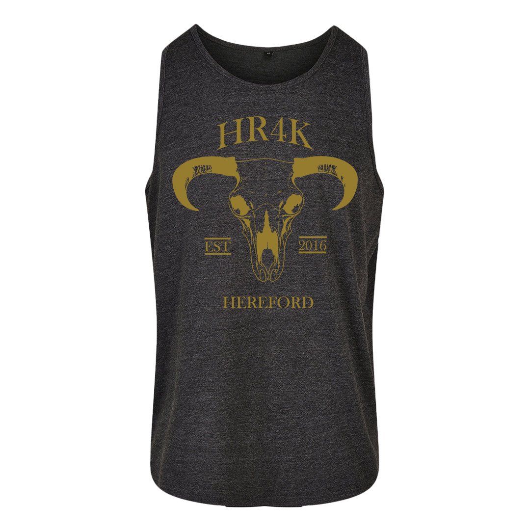 HR4K - HR4K Mid West Bull Skull - Unisex Vest