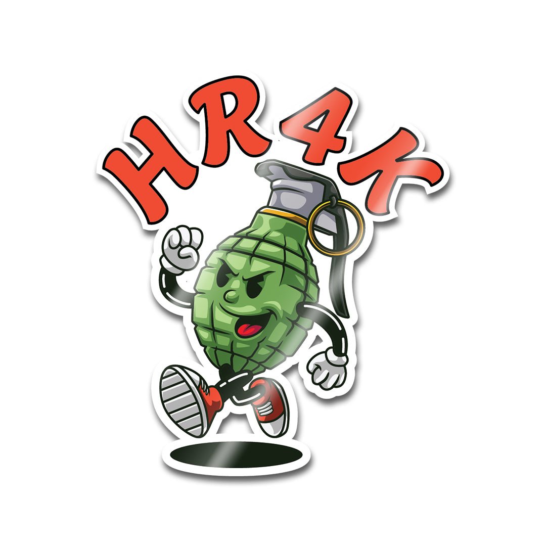 HR4K - Social Hand Grenade Sticker