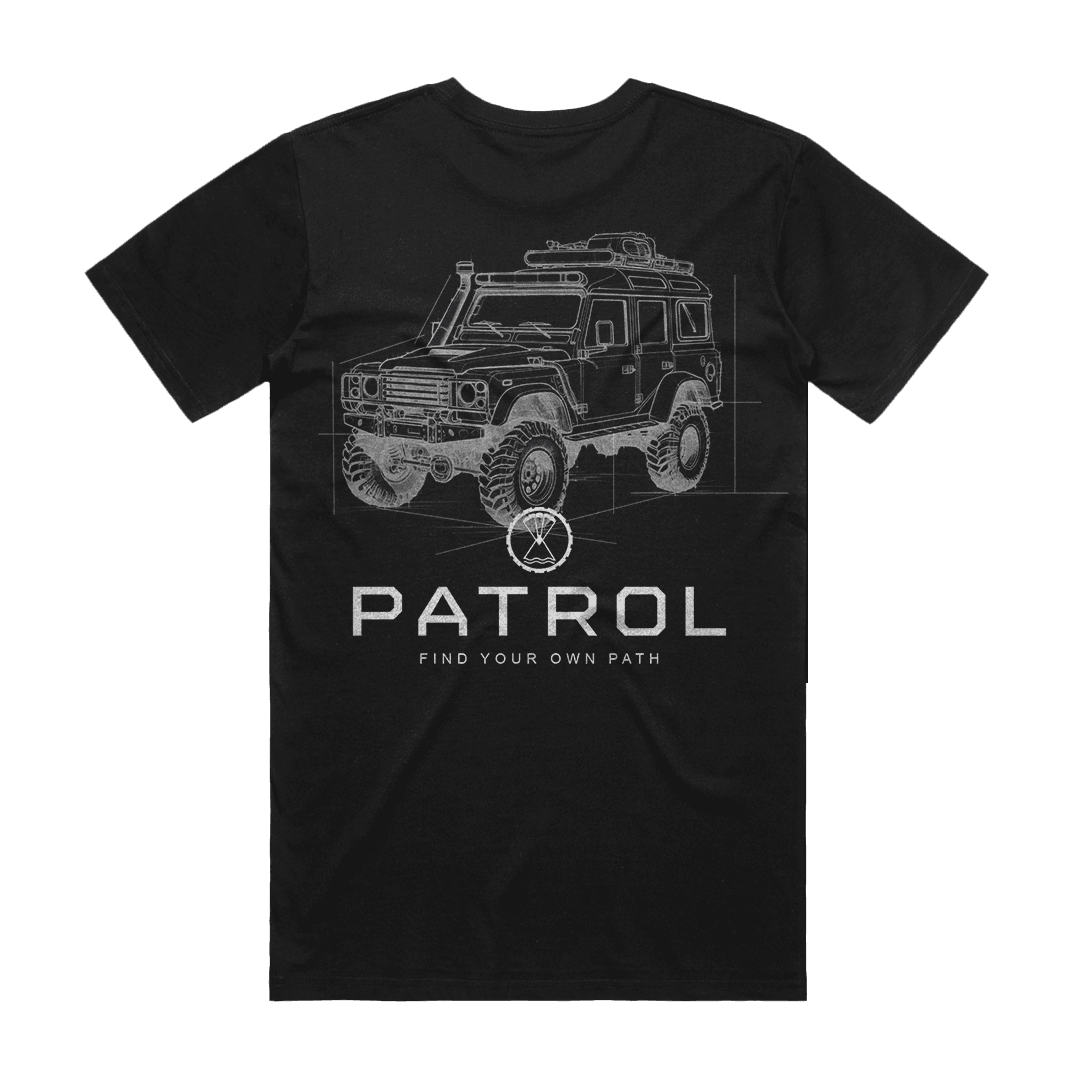 Patrol Goods - Offroad Blueprint Tee