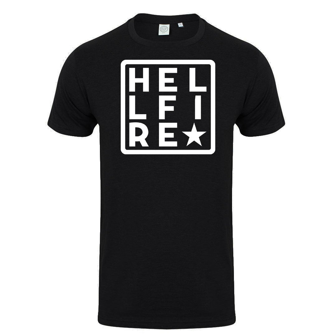 Hellfire Tattoo Club - Hellfire Tattoo Club - Squared Away Tee - HR4K