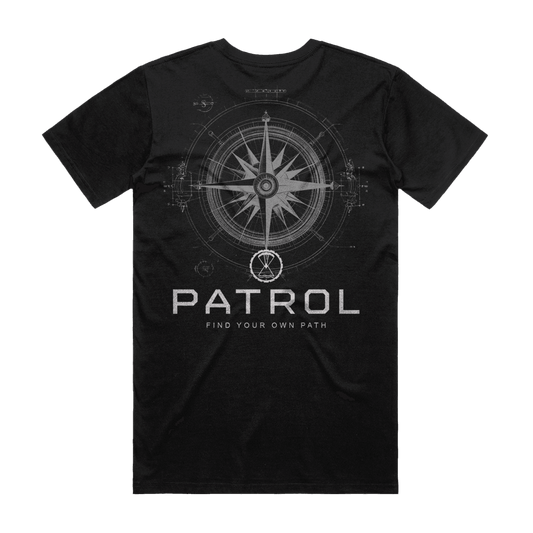 Nautical Compass Blueprint Tee