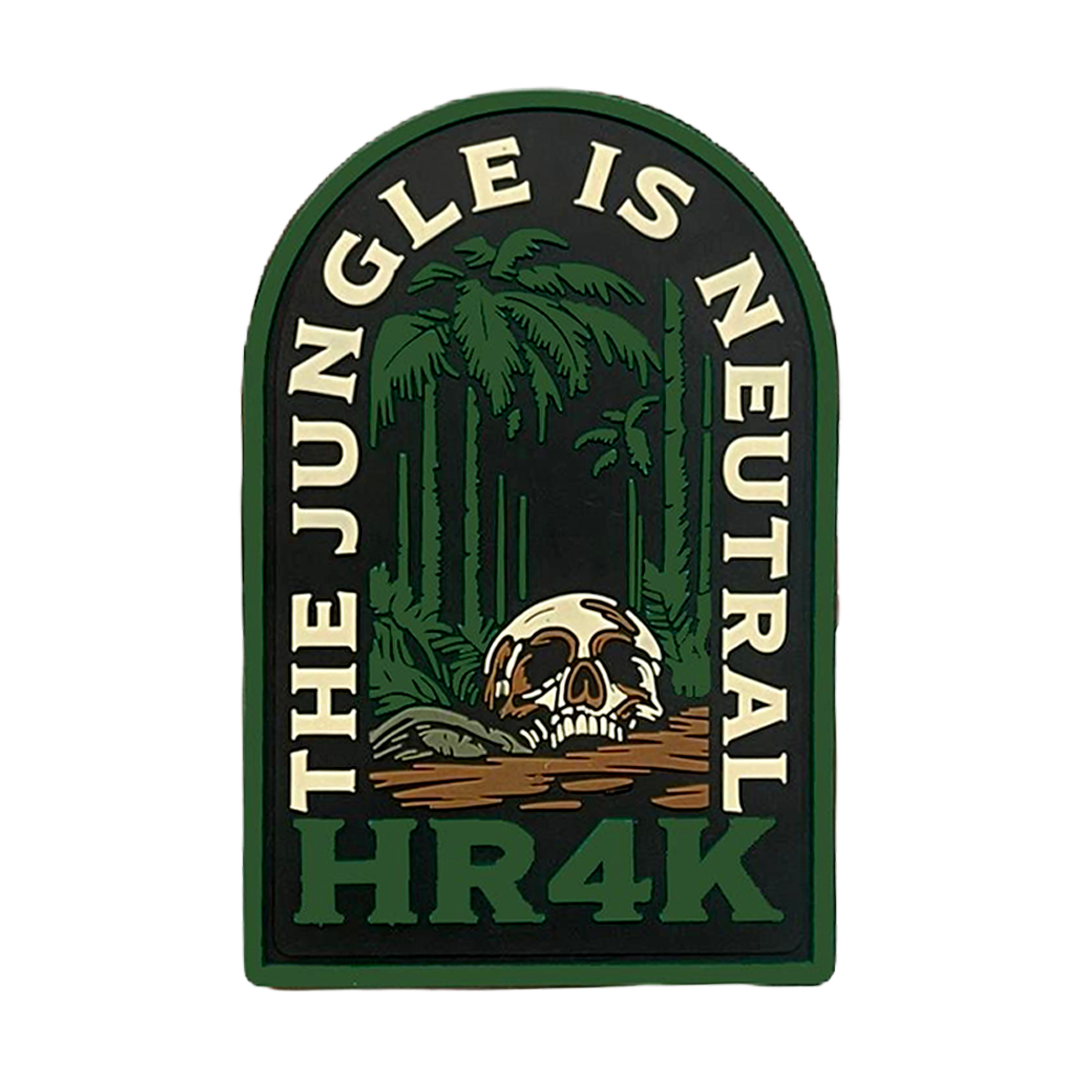The Jungle Is Neutral Rubber Patch