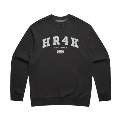 HR4K Mens Relaxed Fit Varsity Sweater