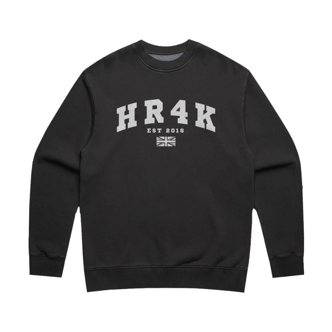 HR4K Relaxed Fit Varsity Sweater