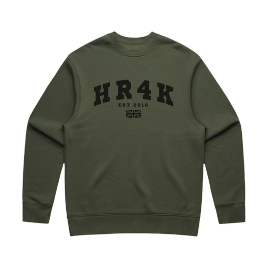 HR4K Relaxed Fit Varsity Sweater