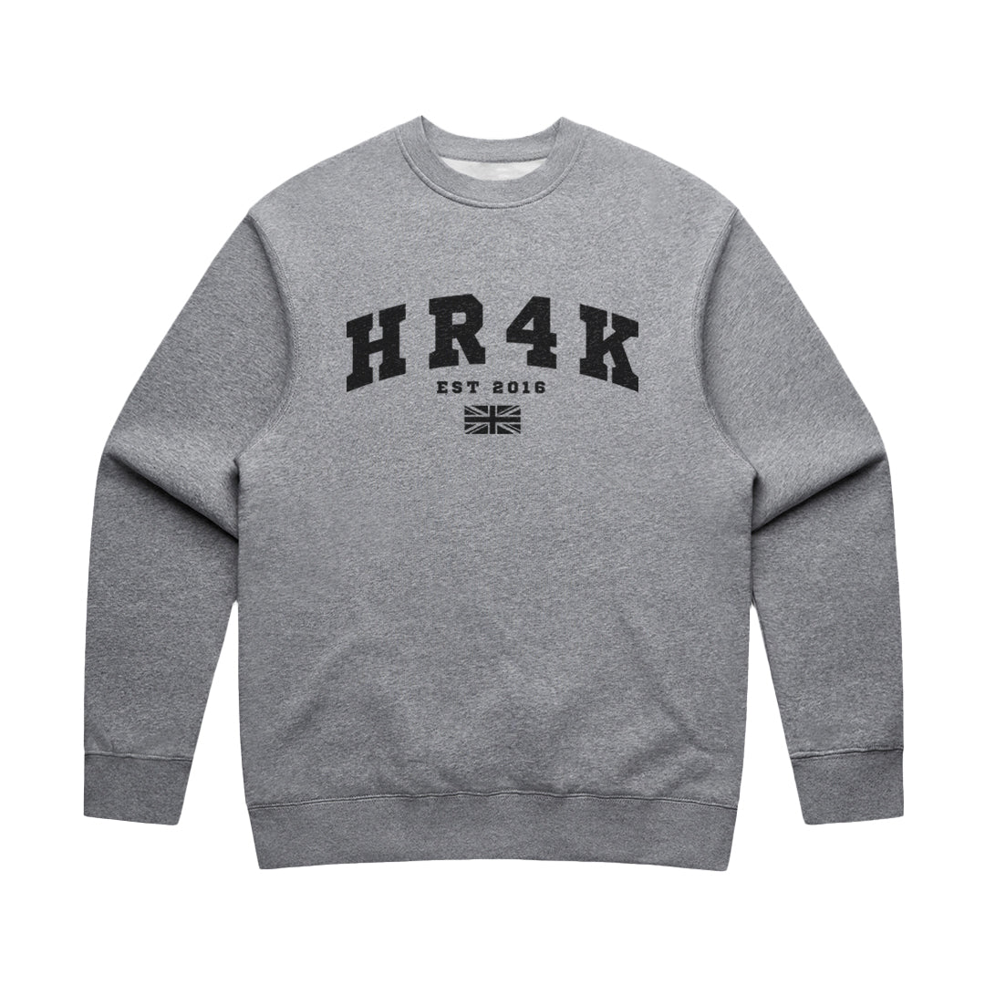 HR4K Mens Relaxed Fit Varsity Sweater