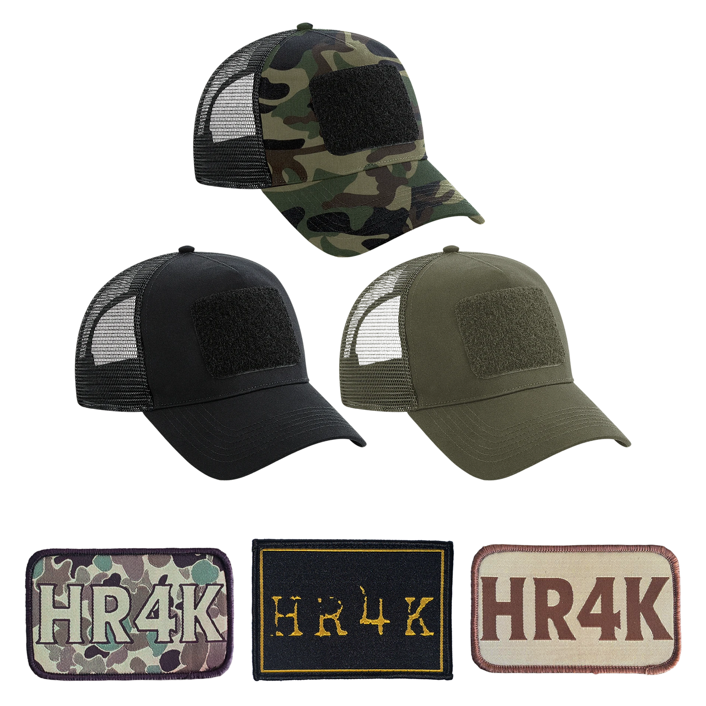 HR4K Velcro Trucker Mix & Match