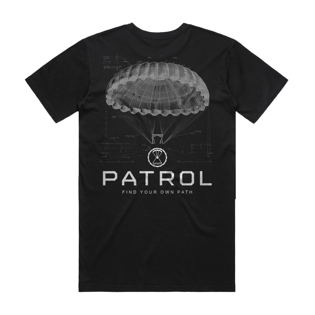 Patrol Parachute Blueprint Tee