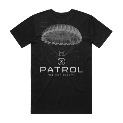 Patrol Parachute Blueprint Tee