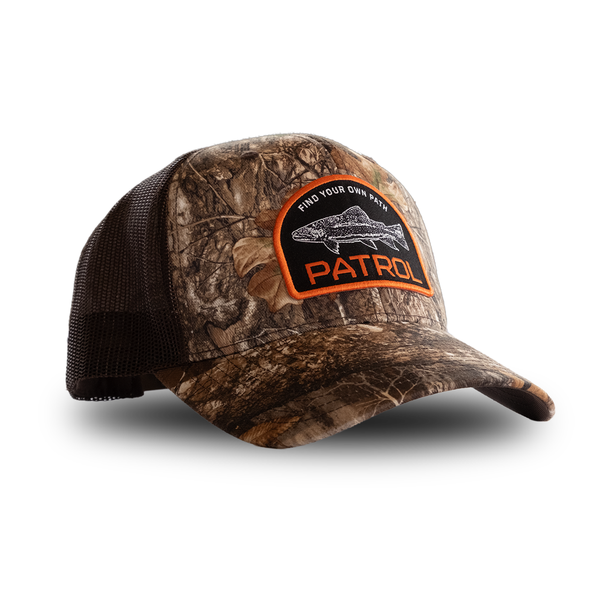 Patrol Trucker Cap - Fish