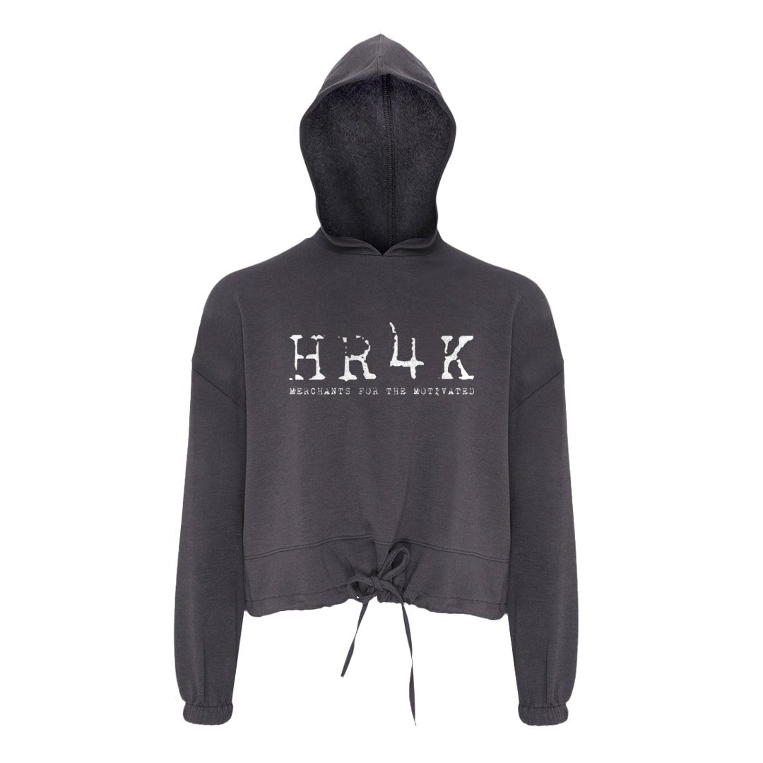 HR4K - HR4K Cropped Oversized Ladies Hoodie