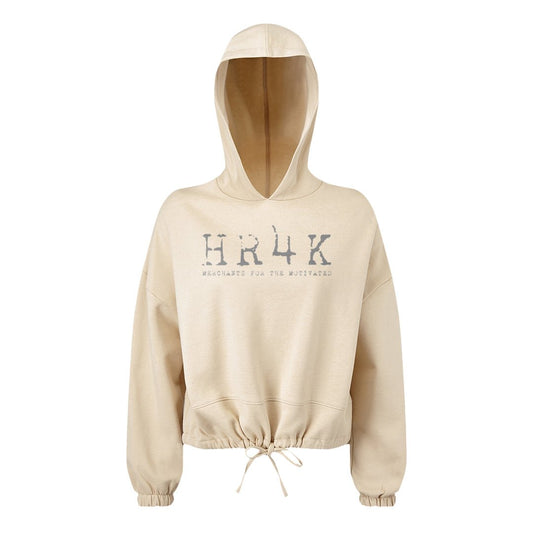 HR4K - HR4K Cropped Oversized Ladies Hoodie