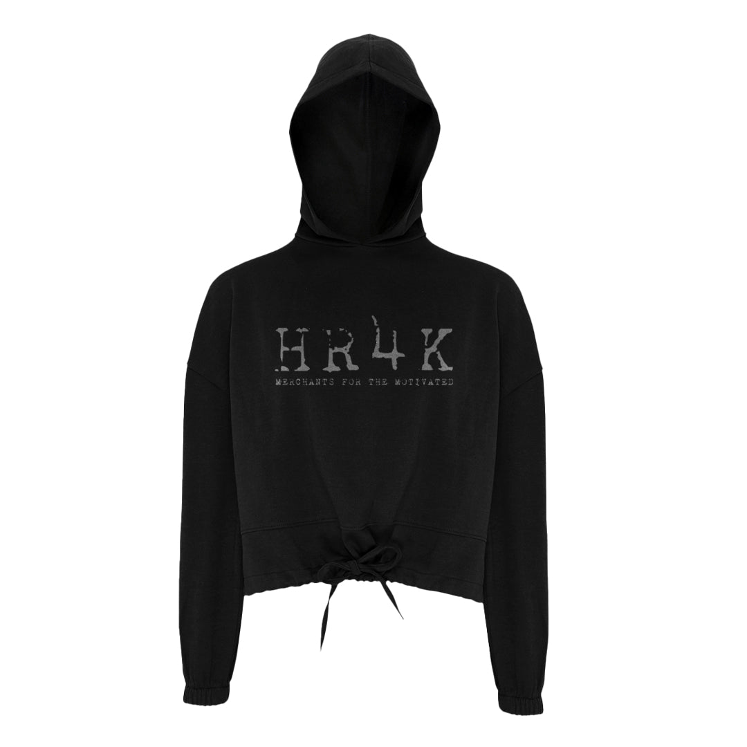 HR4K - HR4K Cropped Oversized Ladies Hoodie