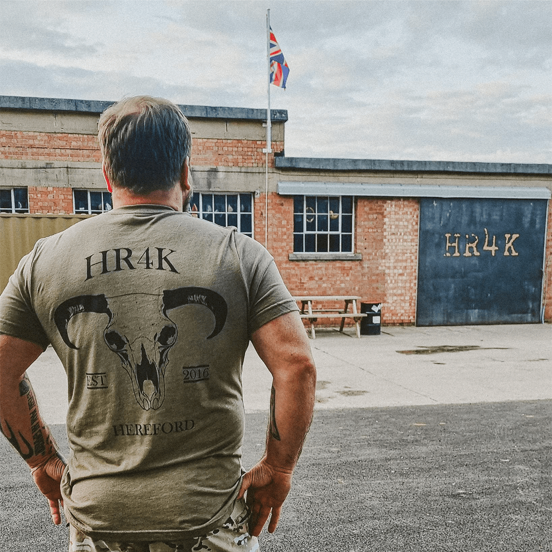 HR4K - HR4K Mid West Bull Skull Tee