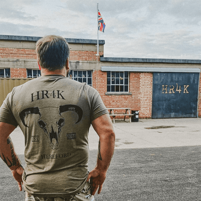 HR4K - HR4K Mid West Bull Skull Tee