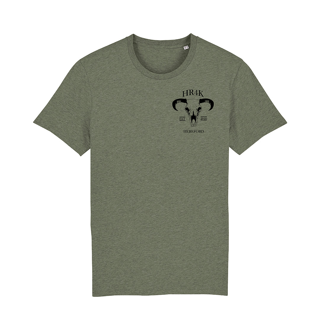HR4K - HR4K Mid West Bull Skull Tee