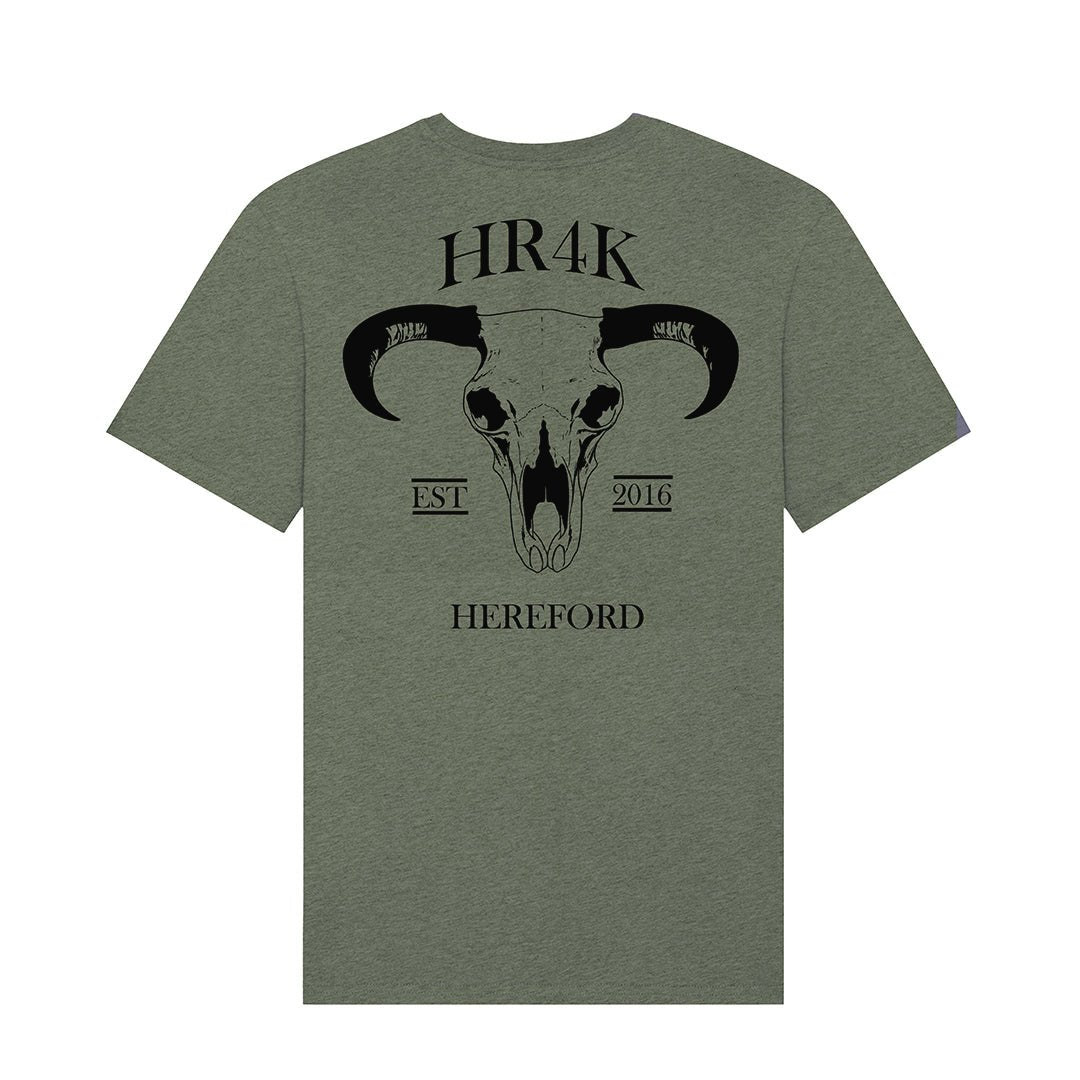 HR4K - HR4K Mid West Bull Skull Tee