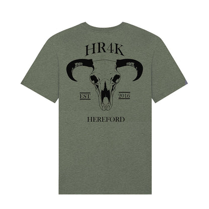 HR4K - HR4K Mid West Bull Skull Tee