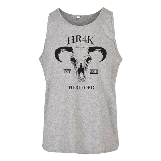 HR4K - HR4K Mid West Bull Skull - Unisex Vest