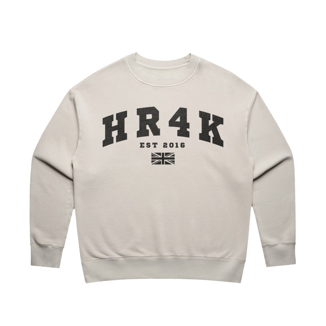 HR4K - HR4K Womens Relaxed Fit Varsity Sweater