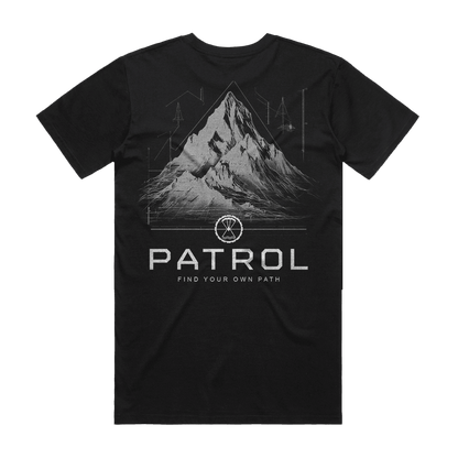 Patrol Goods - Mountain Blueprint Tee