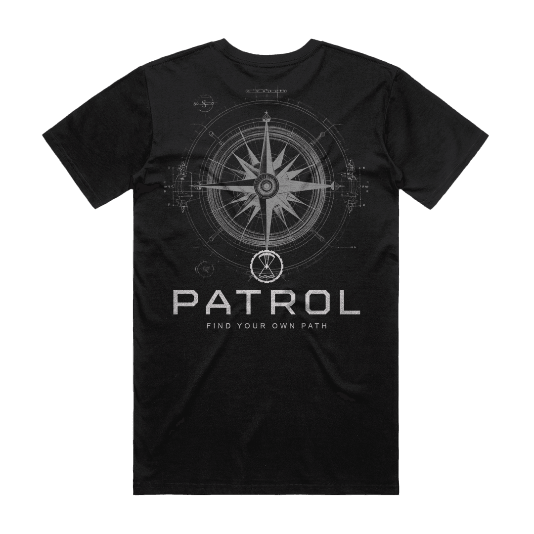 Patrol Goods - Nautical Compass Blueprint Tee