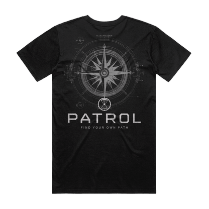 Patrol Goods - Nautical Compass Blueprint Tee