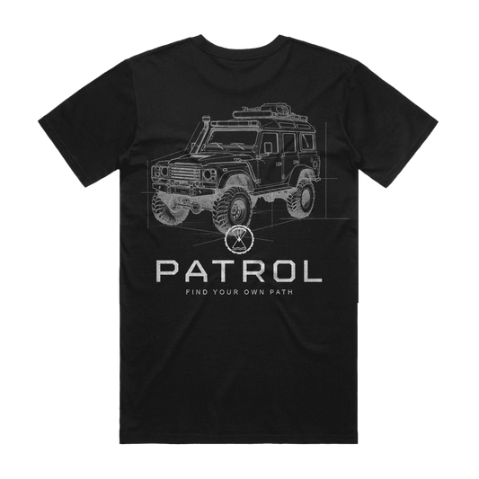 Patrol Goods - Offroad Blueprint Tee