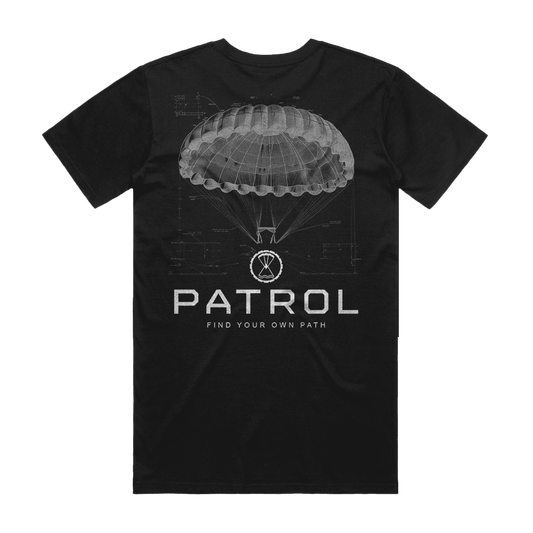 Patrol Goods - Parachute Blueprint Tee