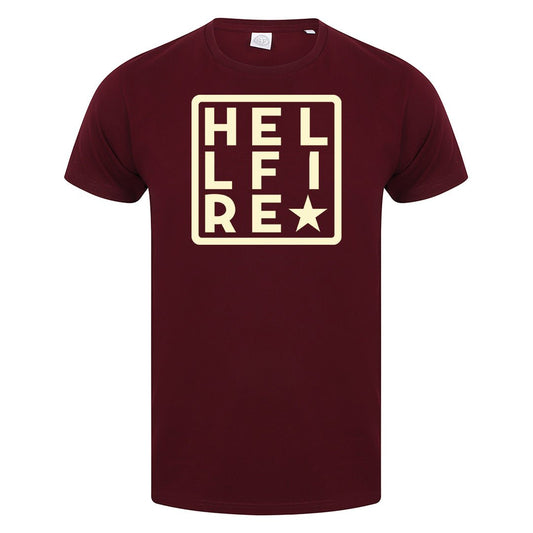 Hellfire Tattoo Club - Hellfire Tattoo Club - Squared Away Tee - HR4K