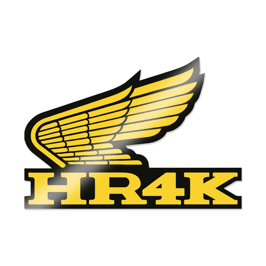 HR4K Bike Club Sticker, Honda Motorbike