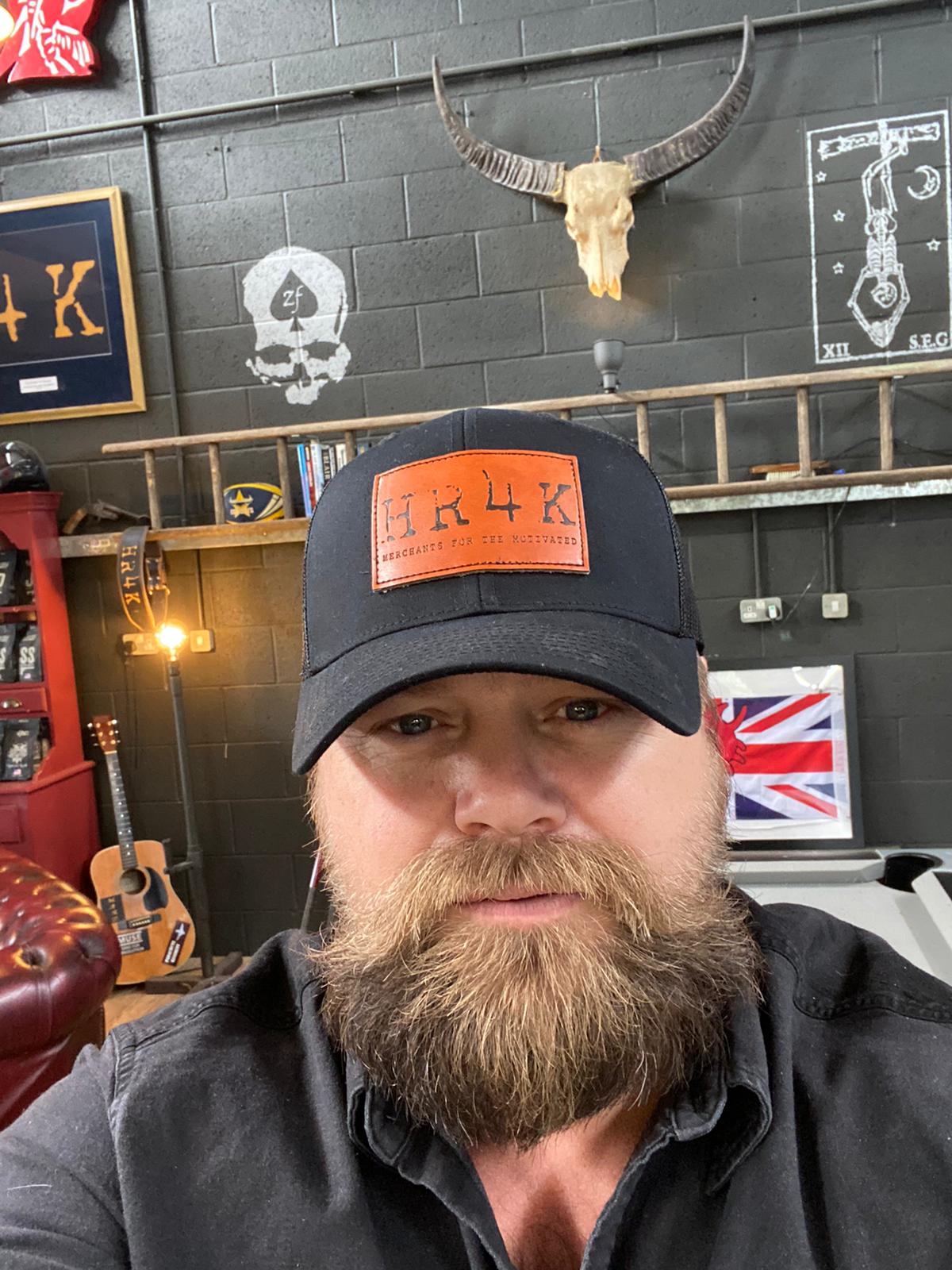 HR4K - HR4K Leather Patch Cap